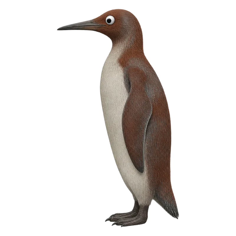 Inkayacu (Inkayacu paracasensis) con ojos saltones, ilustración de GabSolf